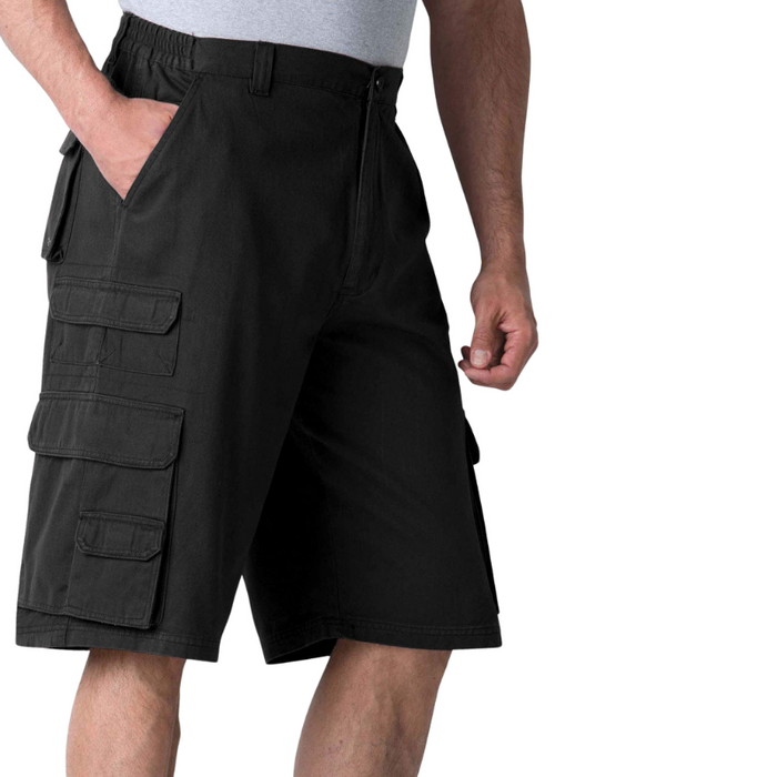Loose Fit And Stacked Designed Cargo Shorts – Comfortable Casual Wear