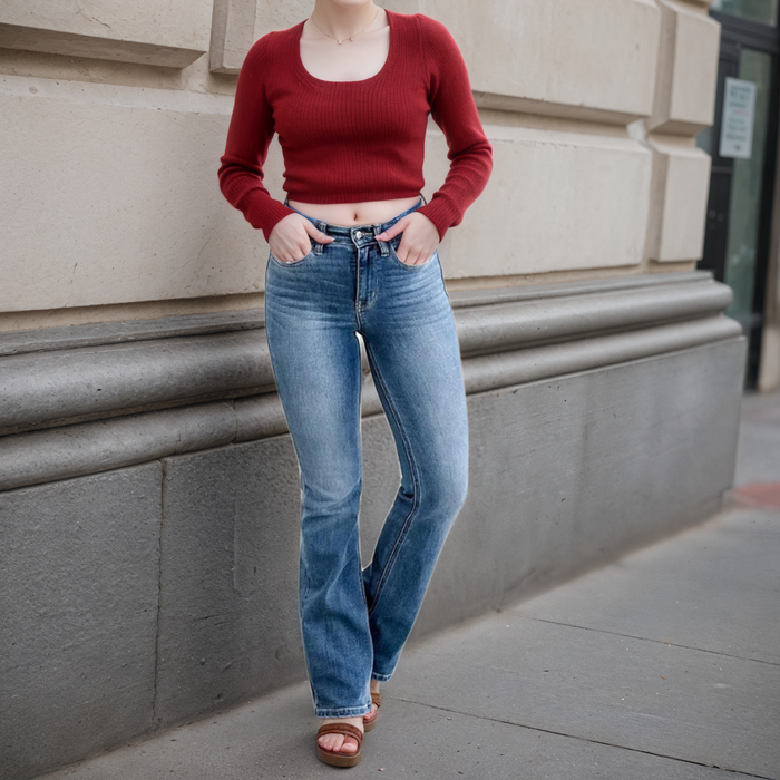 JB Holy Grail Tummy Control Bootcut Jeans