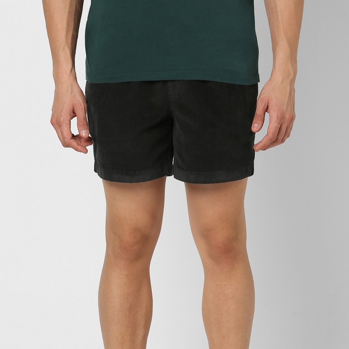 Casual Drawstring Shorts With Elastic Waistband