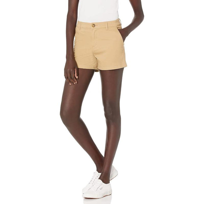 Women Mid Rise Slim Fit Shorts