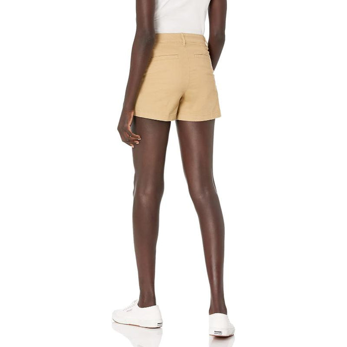 Women Mid Rise Slim Fit Shorts