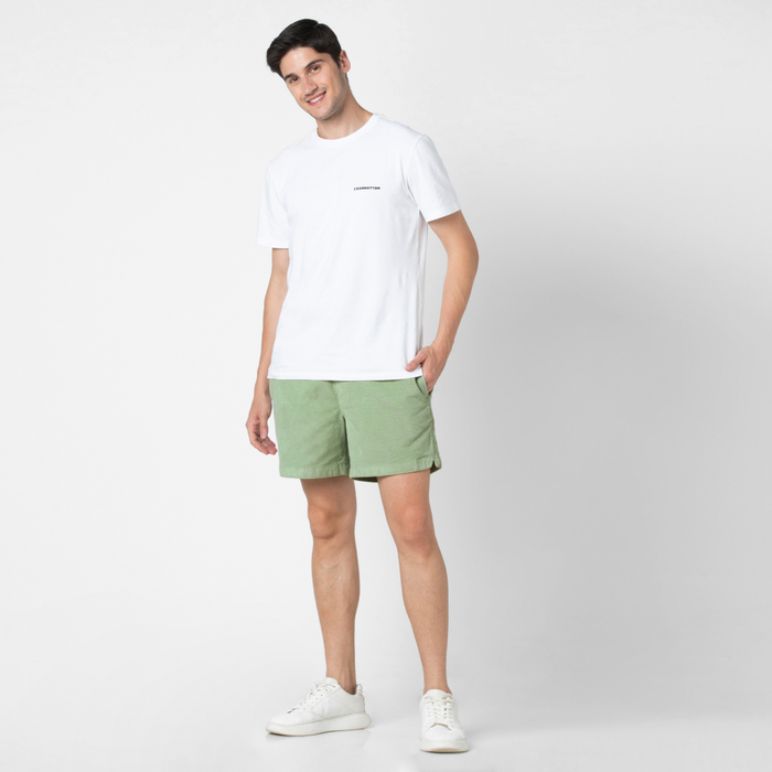 Casual Drawstring Shorts With Elastic Waistband
