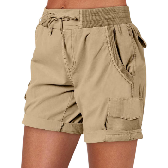 Women Summer Cargo Shorts