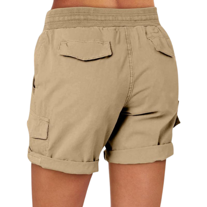 Women Summer Cargo Shorts