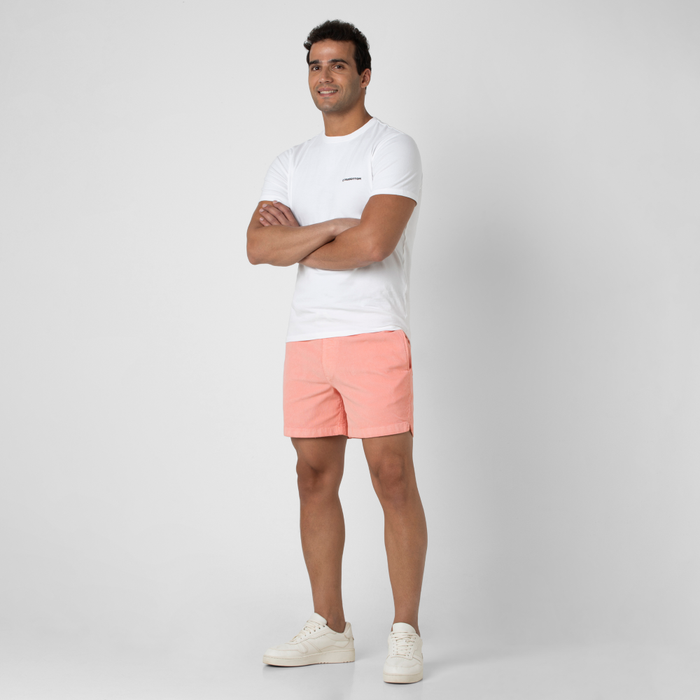 Casual Drawstring Shorts With Elastic Waistband