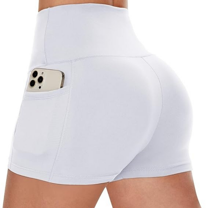 Sleek Contour Shorts With Side Pocket