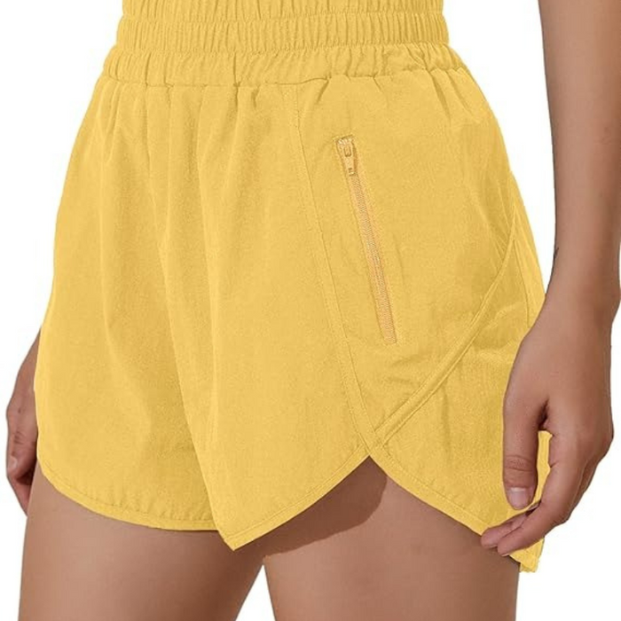 Running Shorts With Elastic Band Pocket