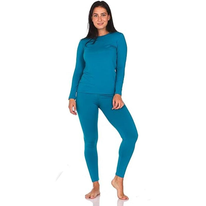 Long Sleeve Base Layer Set With Stretchable Leggings