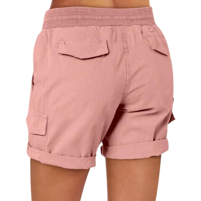 Women Summer Cargo Shorts