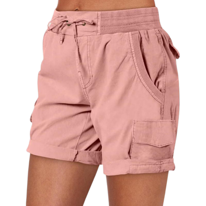 Women Summer Cargo Shorts