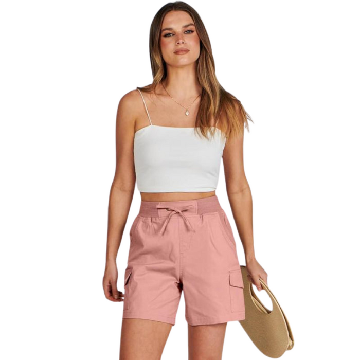 Women Summer Cargo Shorts