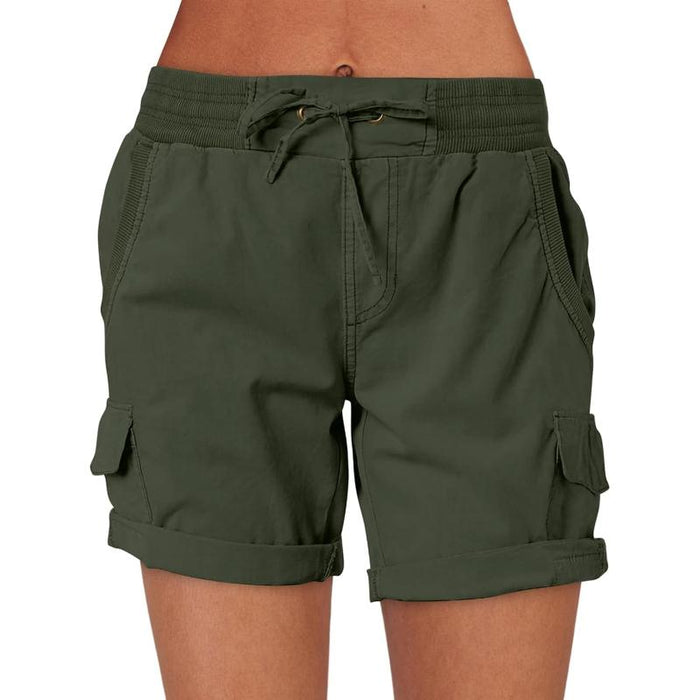 Women Summer Cargo Shorts