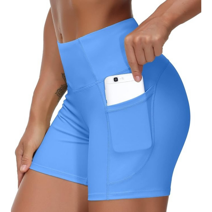 Pilates Workout Shorts With Deep Pocket