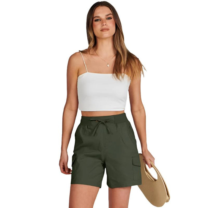 Women Summer Cargo Shorts