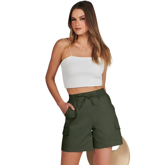 Women Summer Cargo Shorts