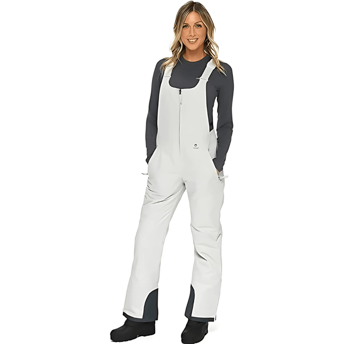 Insulated Adjustable Bib Overalls With Pockets For Cold Weather