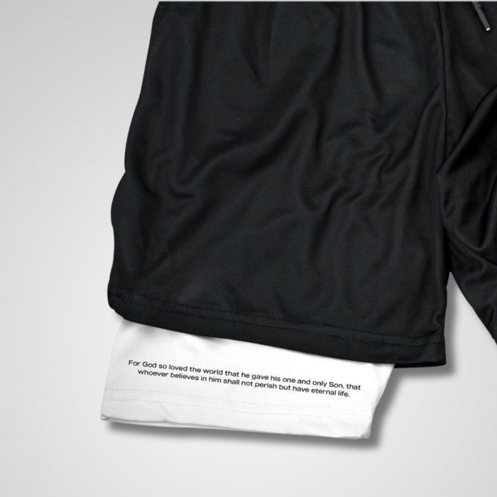 Performance Stretch Shorts – Dual-Layer Design for Maximum Comfort