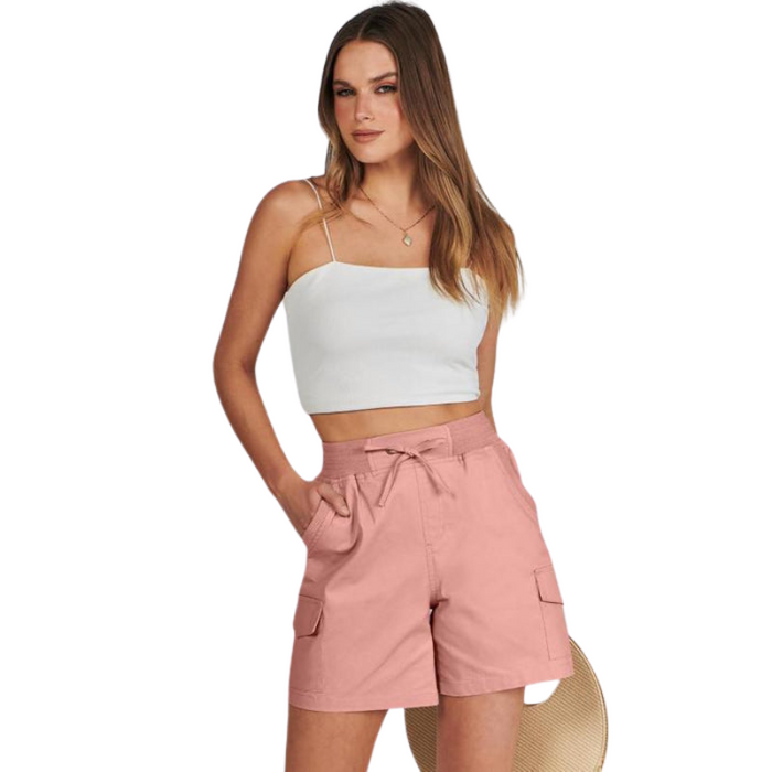 Women Summer Cargo Shorts