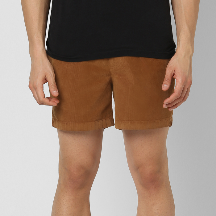 Casual Drawstring Shorts With Elastic Waistband