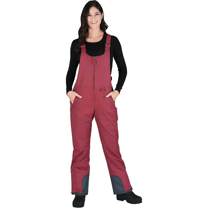 Insulated Adjustable Bib Overalls With Pockets For Cold Weather