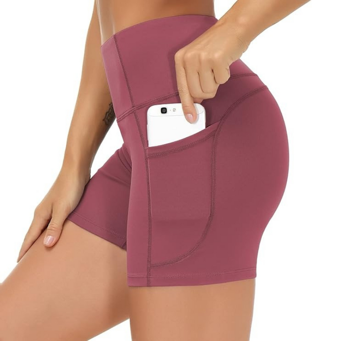 Pilates Workout Shorts With Deep Pocket