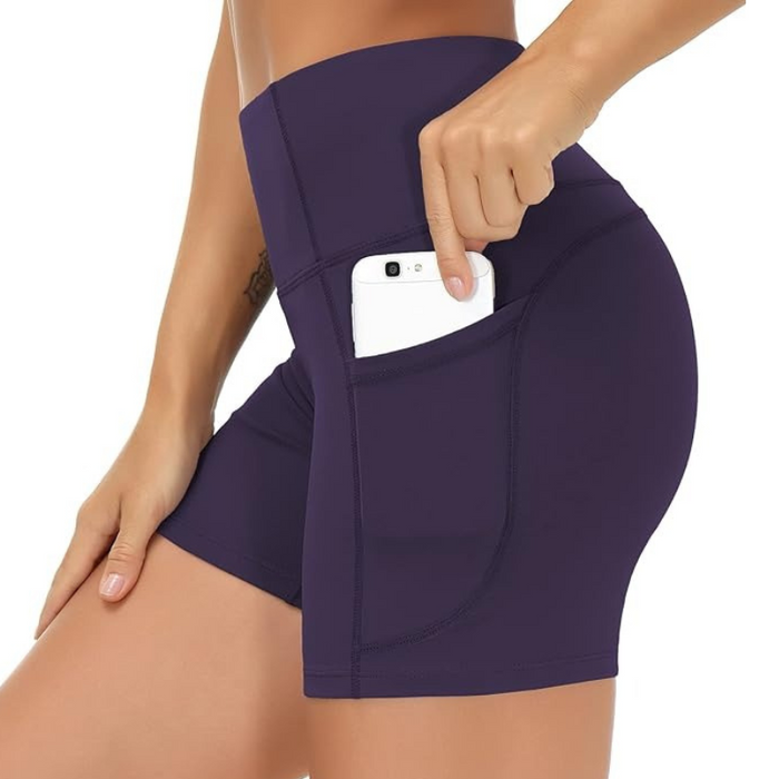 Pilates Workout Shorts With Deep Pocket