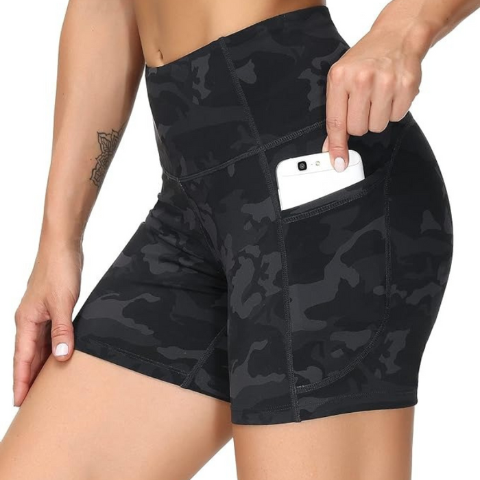 Light Weight Yoga Shorts With Deep Pocket