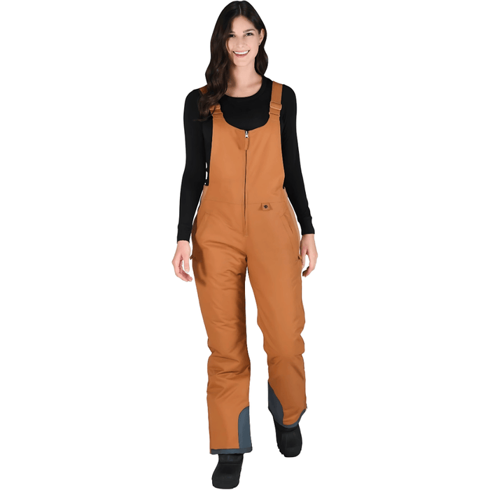 Insulated Adjustable Bib Overalls With Pockets For Cold Weather