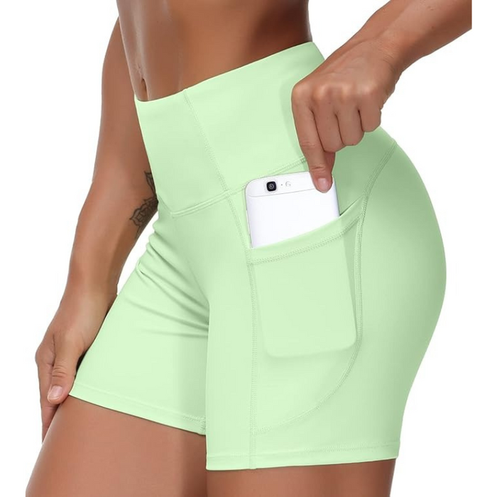 Pilates Workout Shorts With Deep Pocket