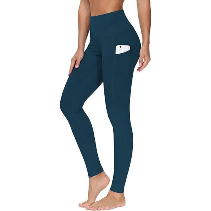 Stretchable Yoga Pants With Pockets For Workout And Running