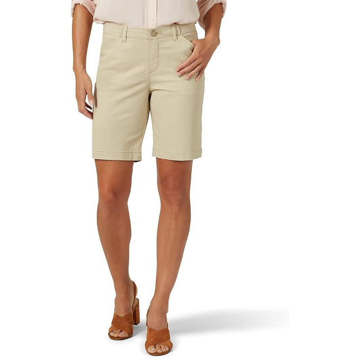 Women Chino Bermuda Shorts