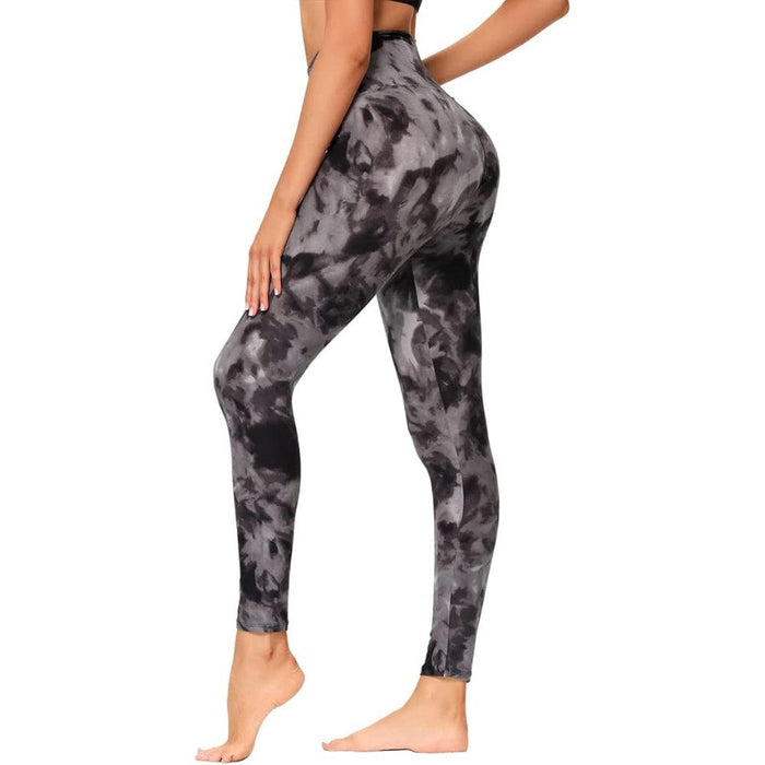 Printed High Rise Leggings For Active And Casual Wear