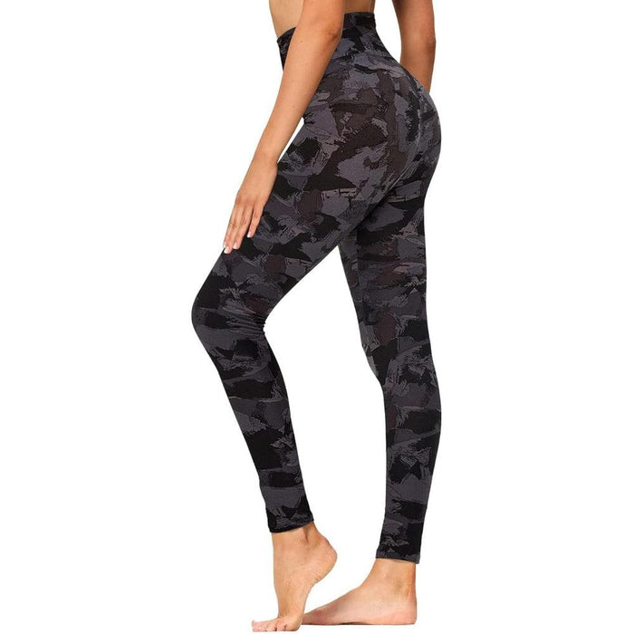 Printed High Rise Leggings For Active And Casual Wear