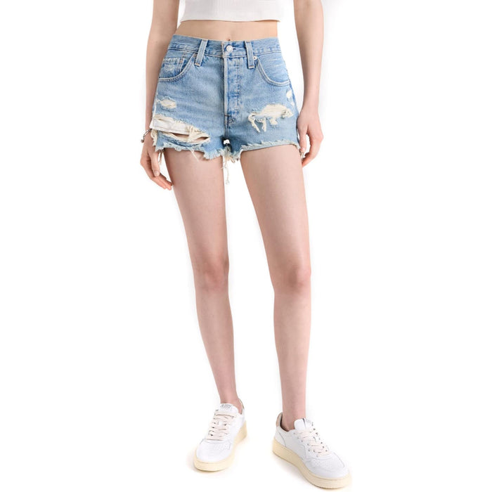 Women Rolled Hem Shorts