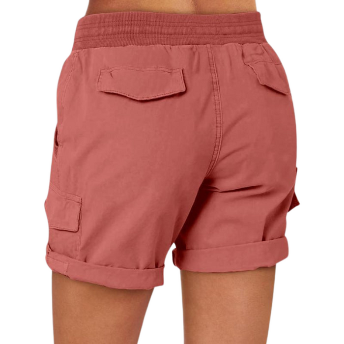 Women Summer Cargo Shorts