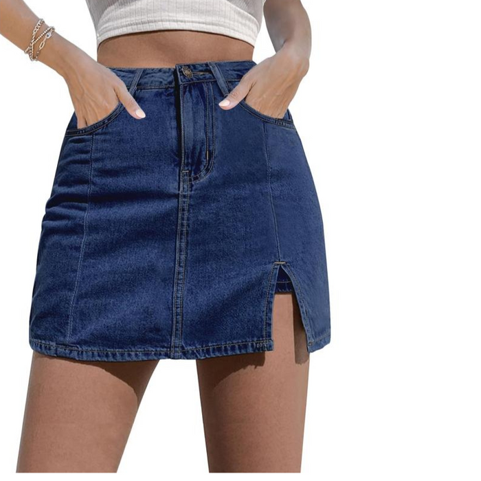 Women High Rise Mini Skirt For Summer