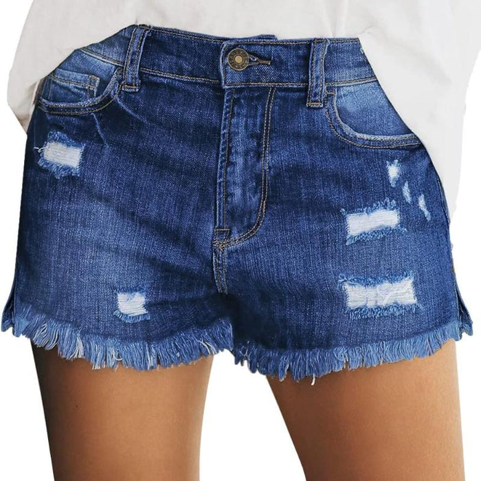 Women Casual Jean Shorts