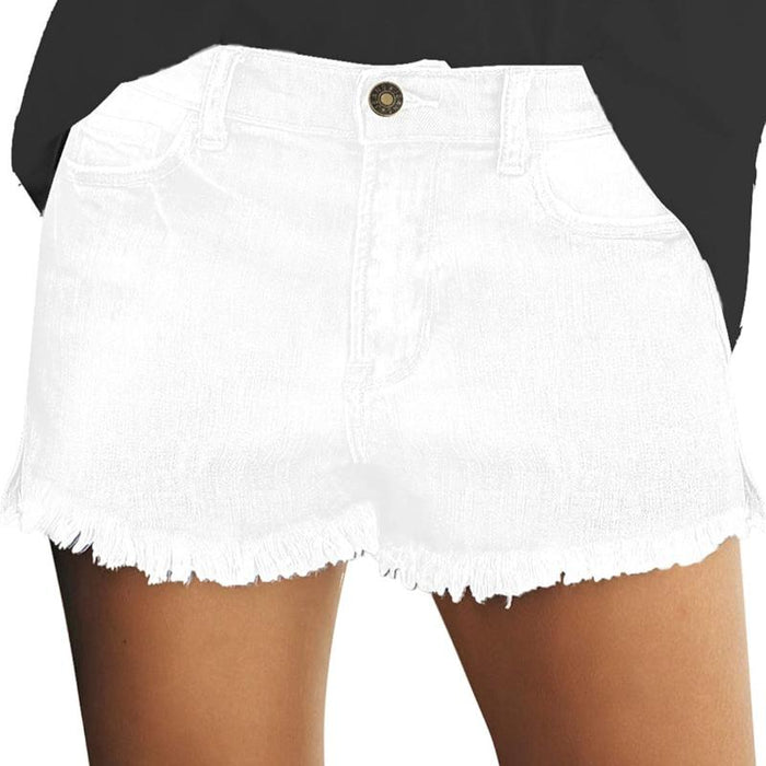 Women Casual Jean Shorts