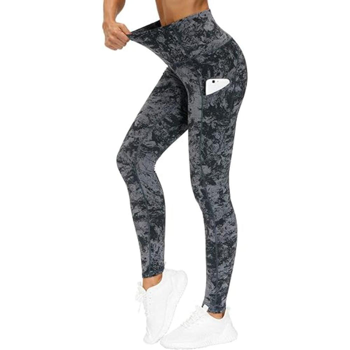 Full Length Yoga Leggings With Side Pockets For Workout