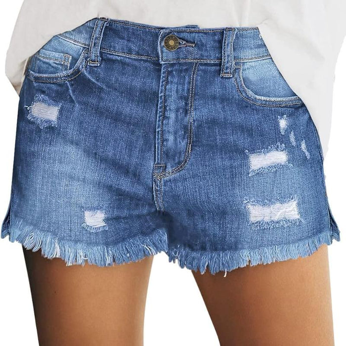 Women Casual Jean Shorts