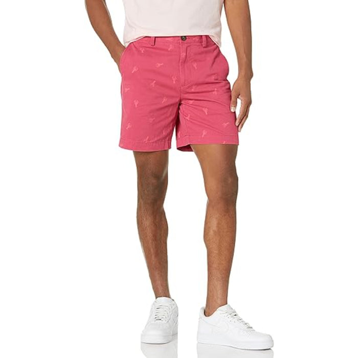 Chino Shorts With Slant Pockets