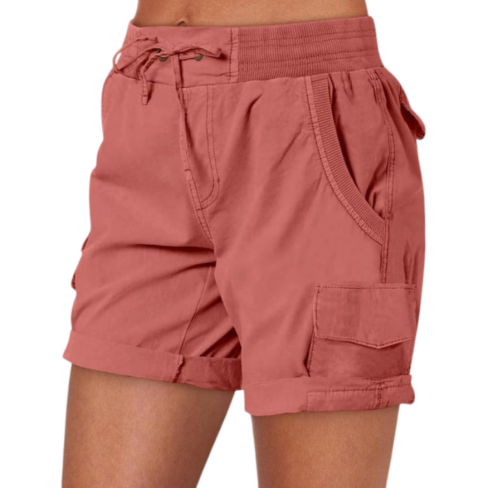 Women Summer Cargo Shorts