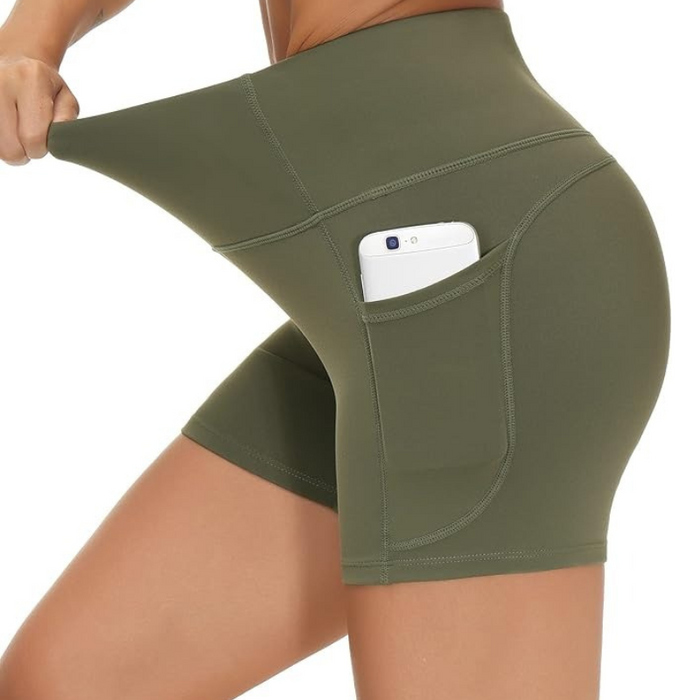 Pilates Workout Shorts With Deep Pocket