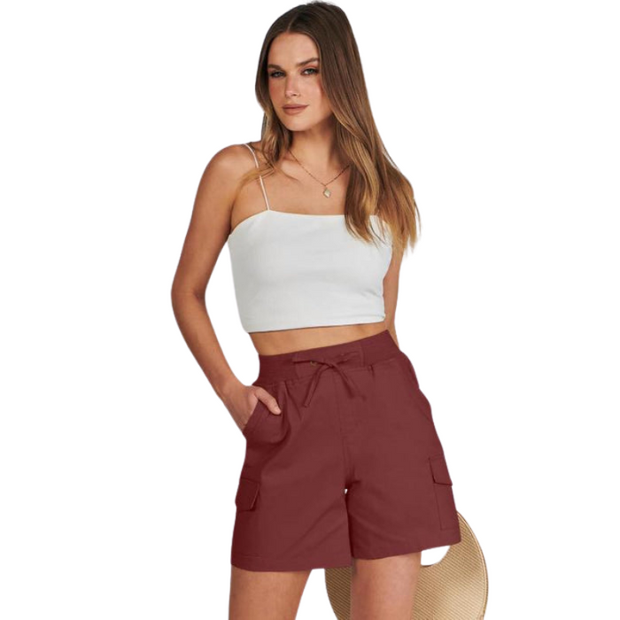 Women Versatile Summer Cargo Shorts