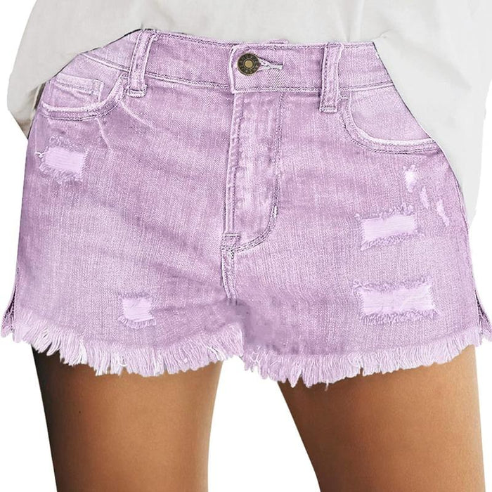 Women Casual Jean Shorts