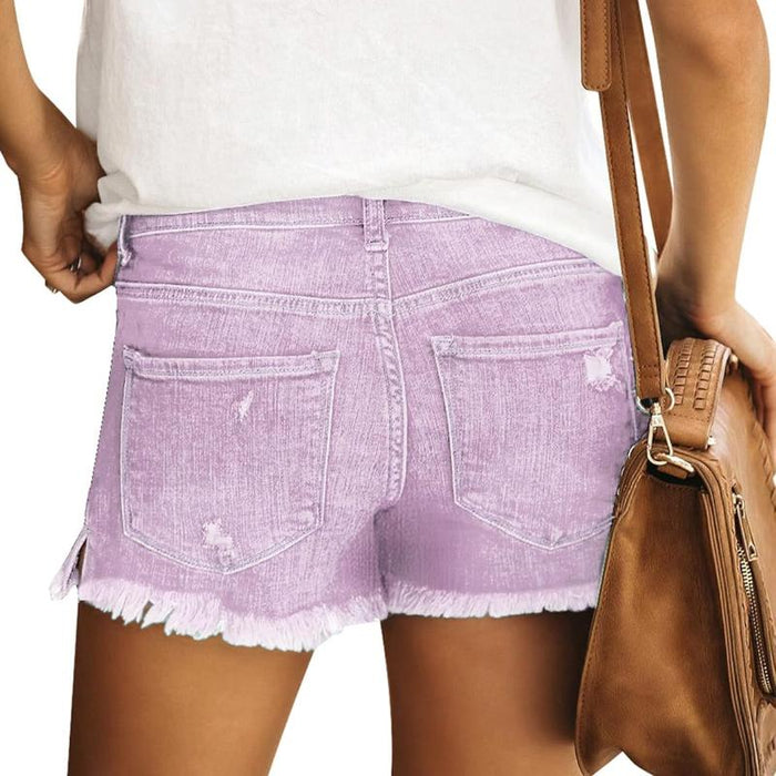 Women Casual Jean Shorts