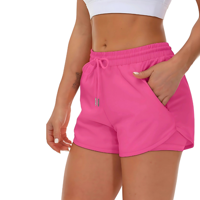 Running Shorts With Liner For Lightweight And Secure Pocket Design