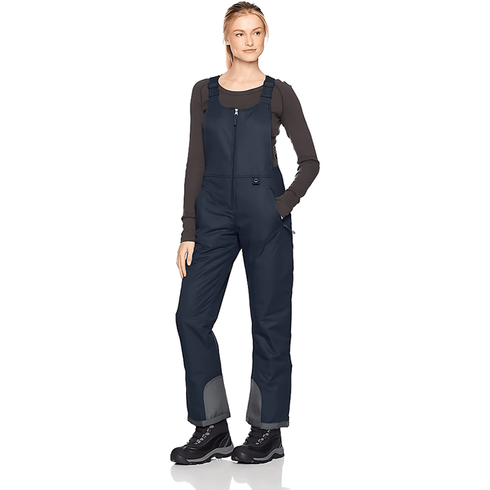 Insulated Adjustable Bib Overalls With Pockets For Cold Weather