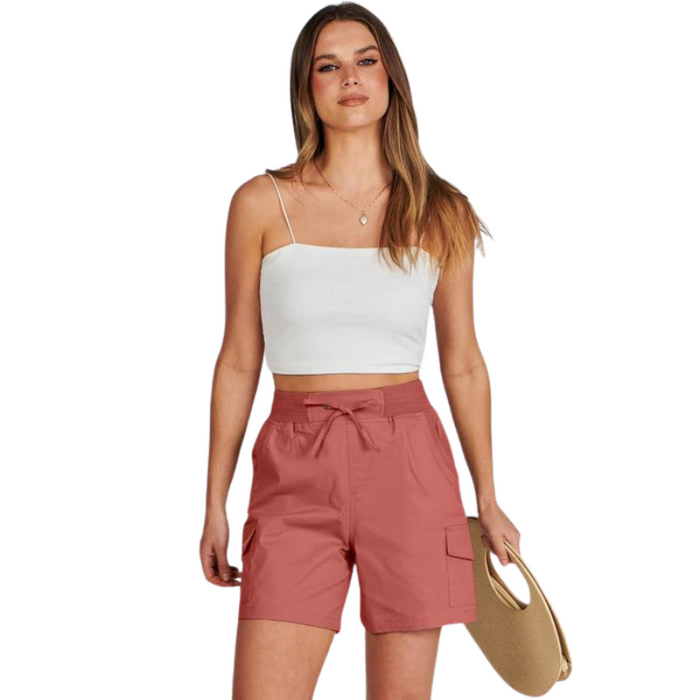 Women Summer Cargo Shorts