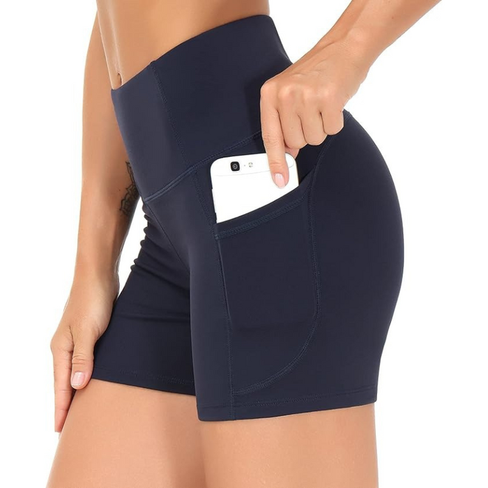 Pilates Workout Shorts With Deep Pocket